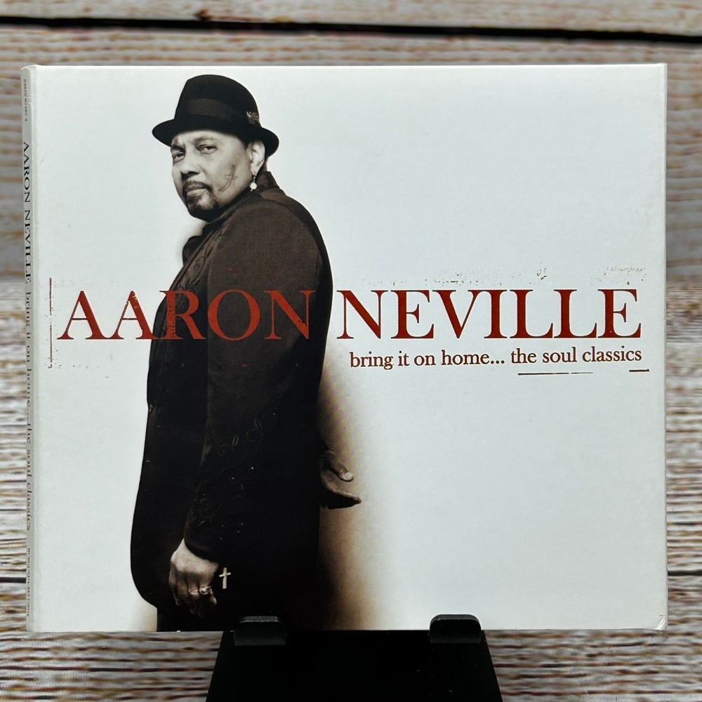 Aaron Neville Bring It On Home The Soul Classics CD 2006 Burgundy 82876-85489-2